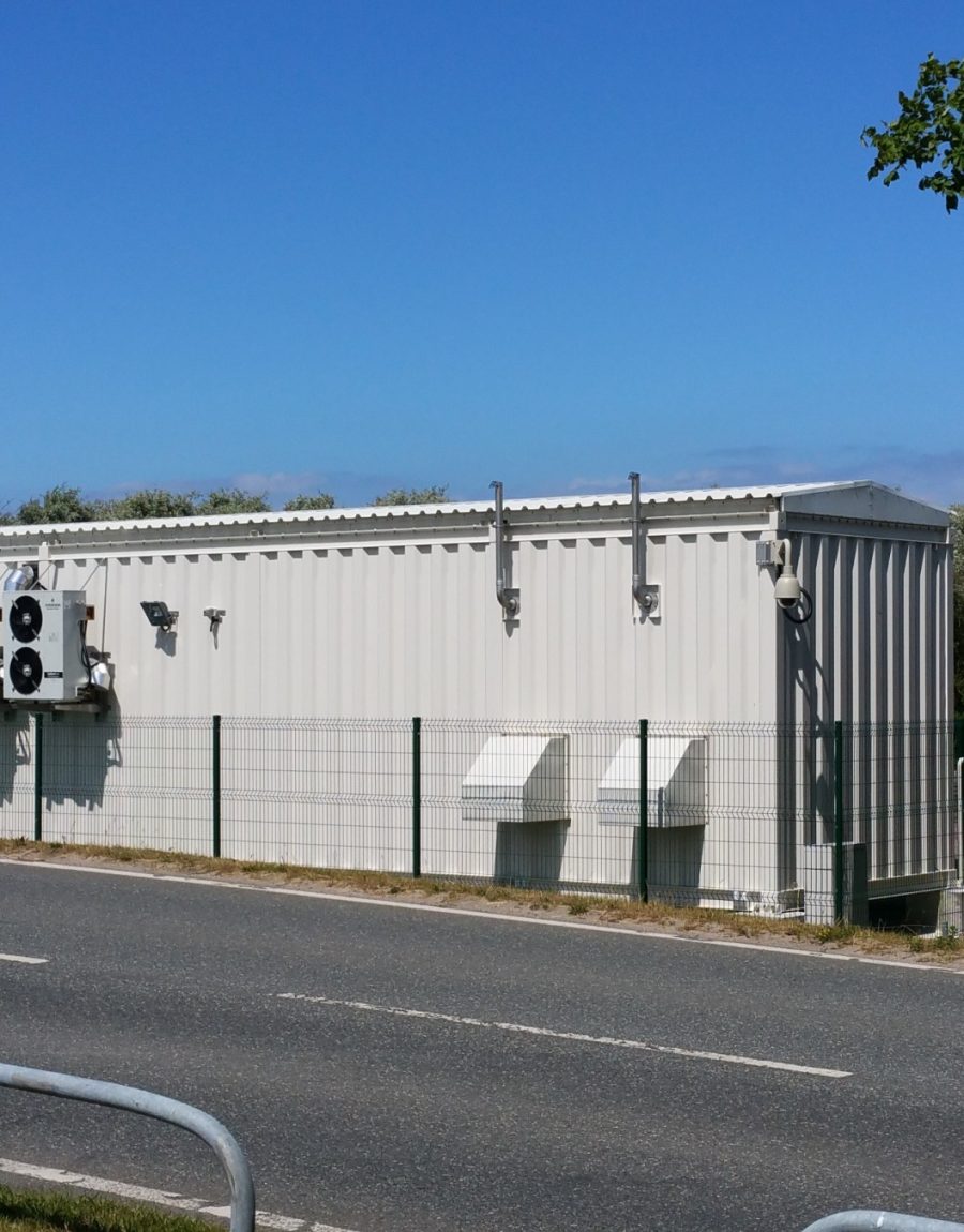 Tuas Landing Station facility exterior