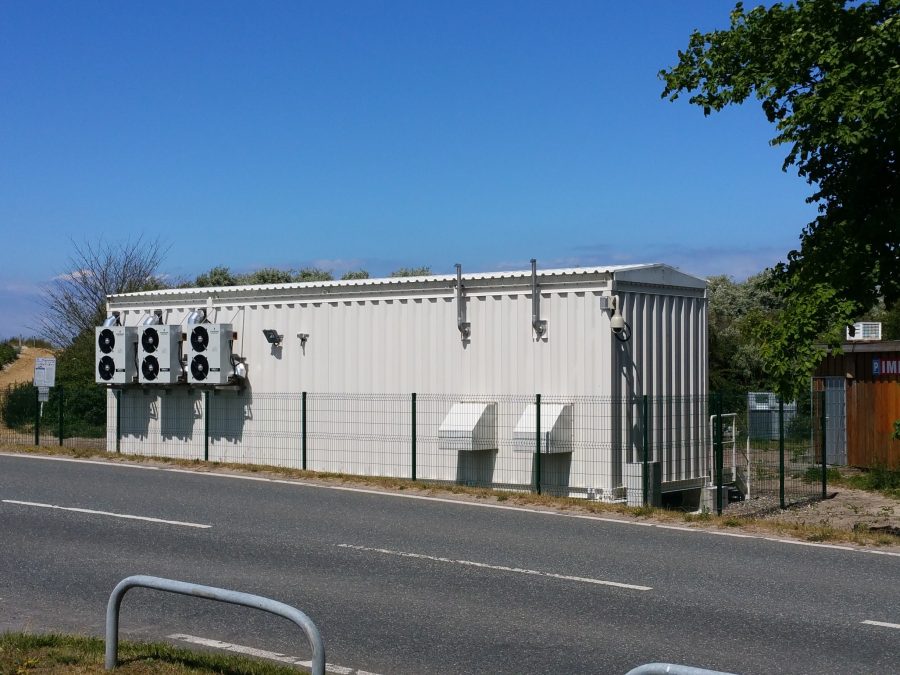Tuas Landing Station facility exterior